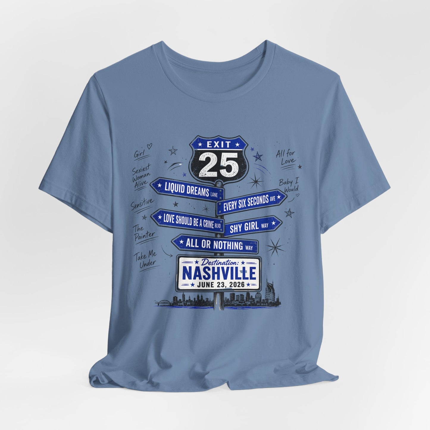 Otown 25th Anniversary Nashville Travel Tee