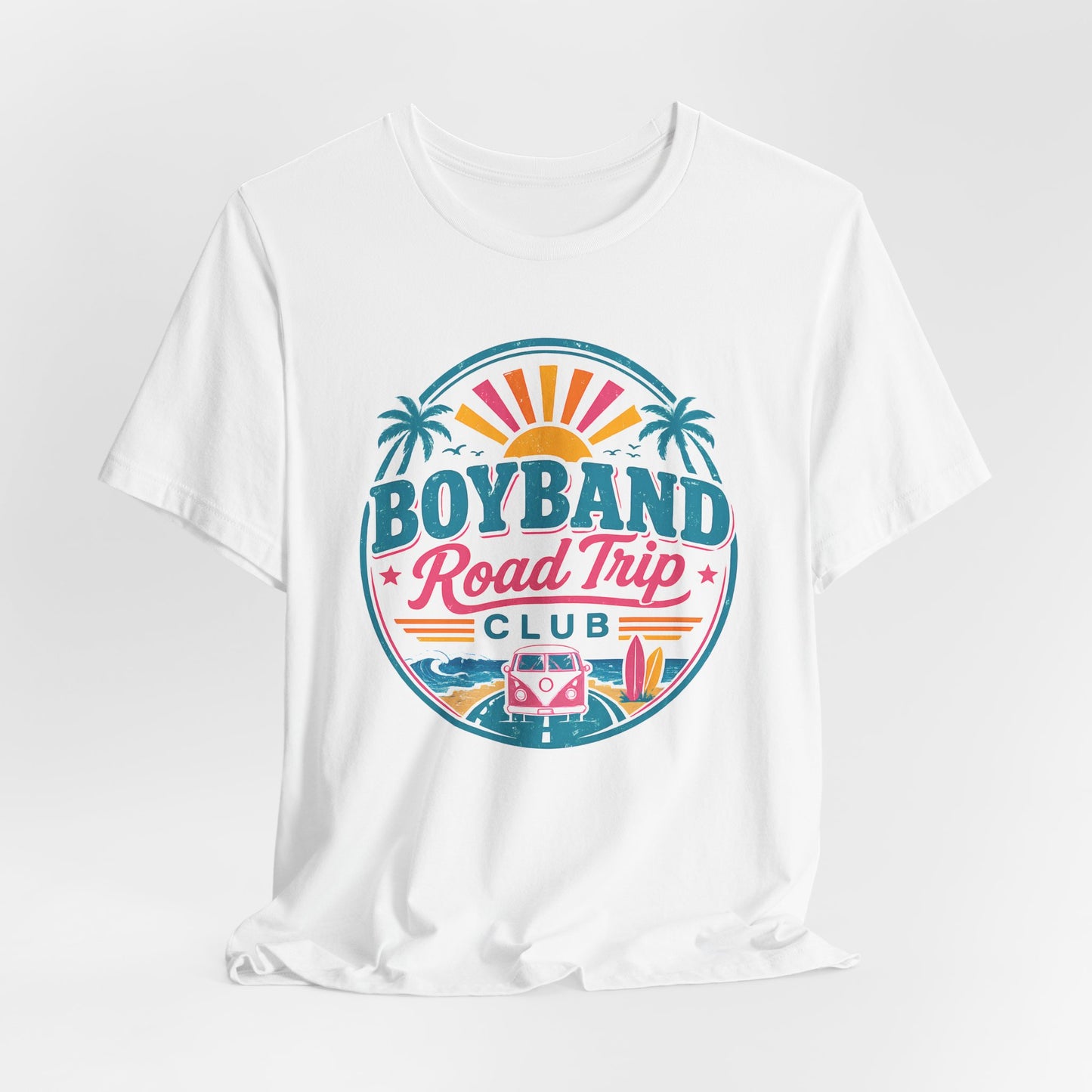 Boyband Road Trip Club T-Shirt — Retro Fan Tee