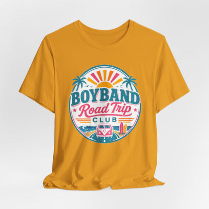 Boyband Road Trip Club T-Shirt — Retro Fan Tee