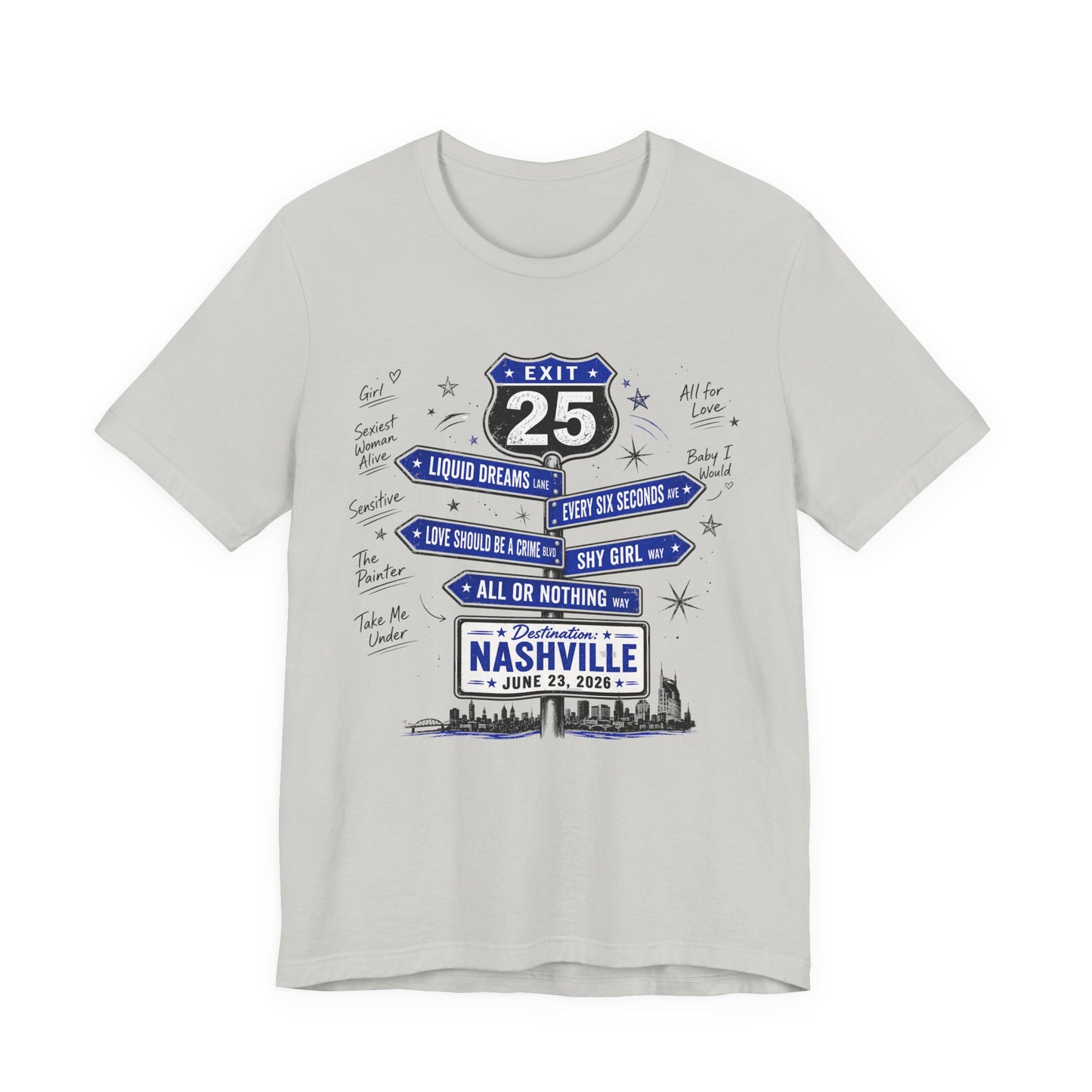 Otown 25th Anniversary Nashville Travel Tee