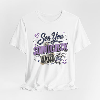 Boyband 'See You at Soundcheck' T-Shirt