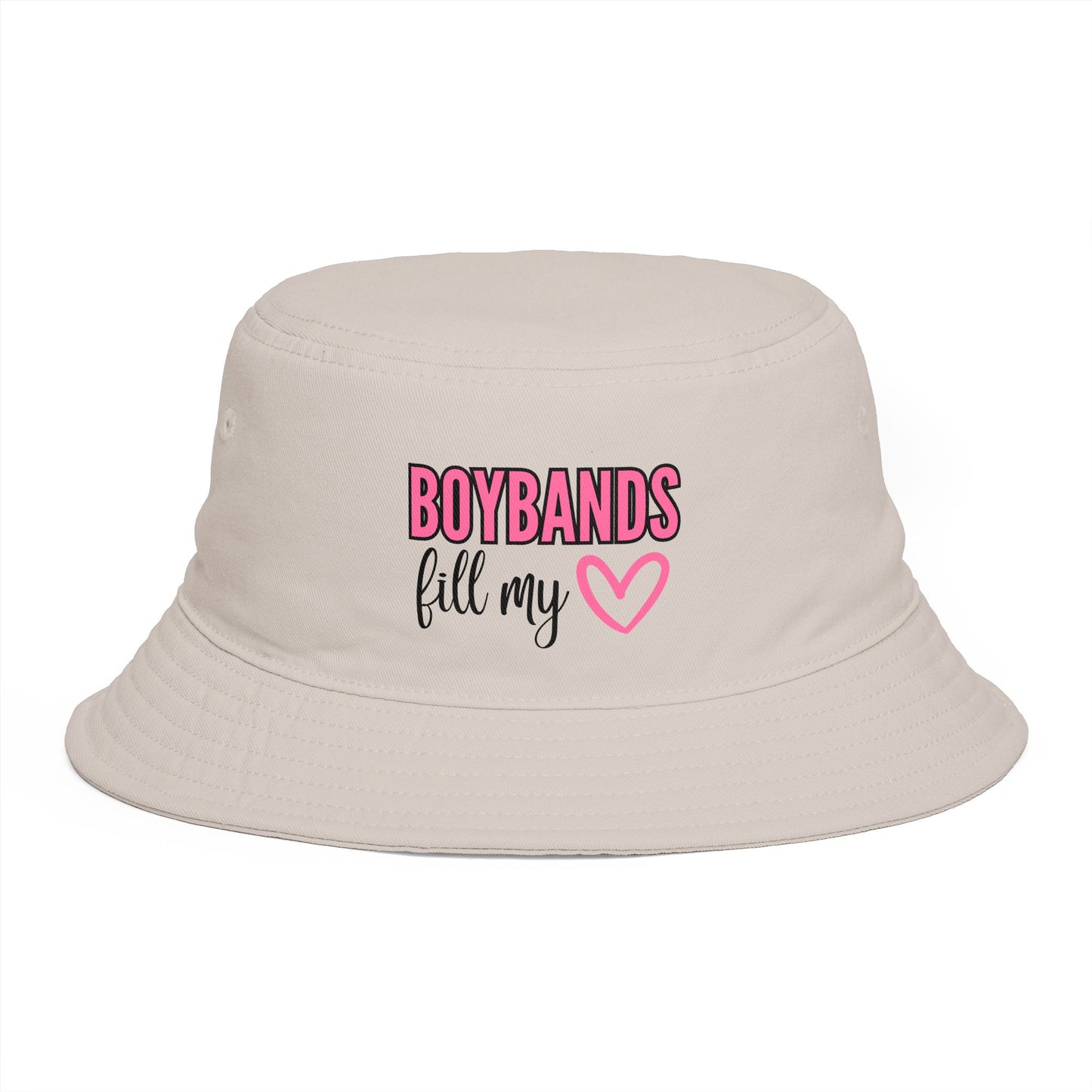 Boybands Fill My Heart Bucket Hat