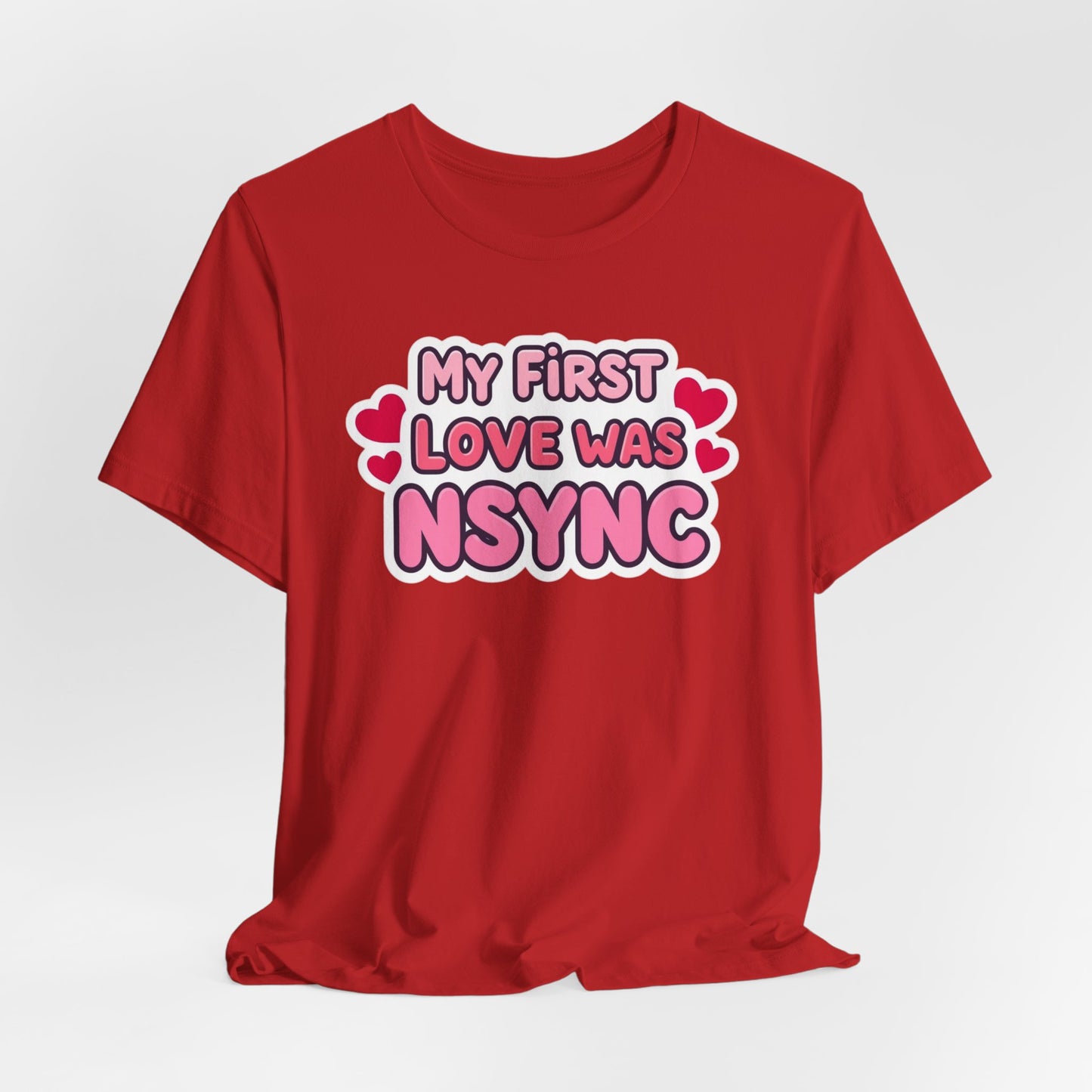Valentine's 'My First Love Was ' Boyband T-Shirt