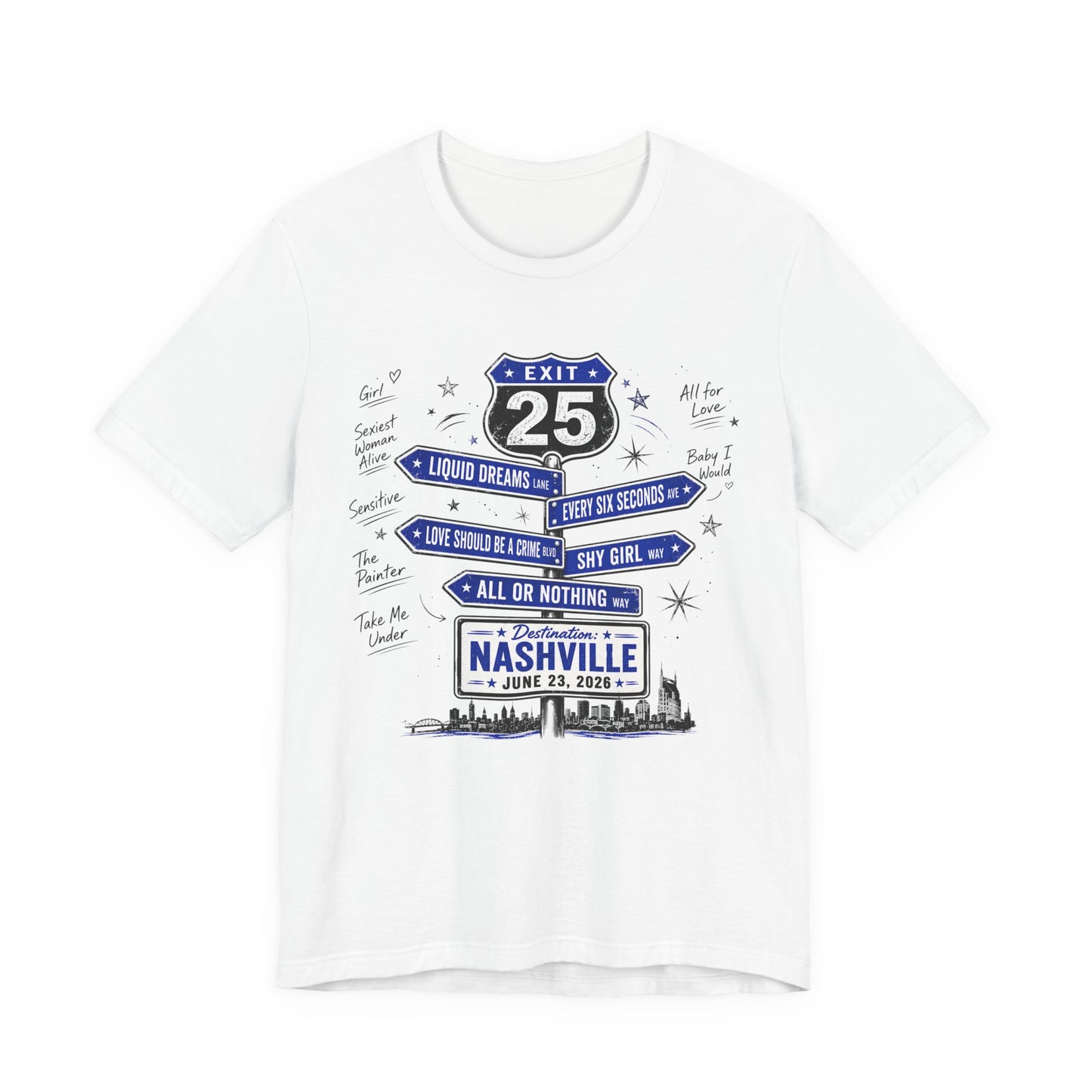 Otown 25th Anniversary Nashville Travel Tee