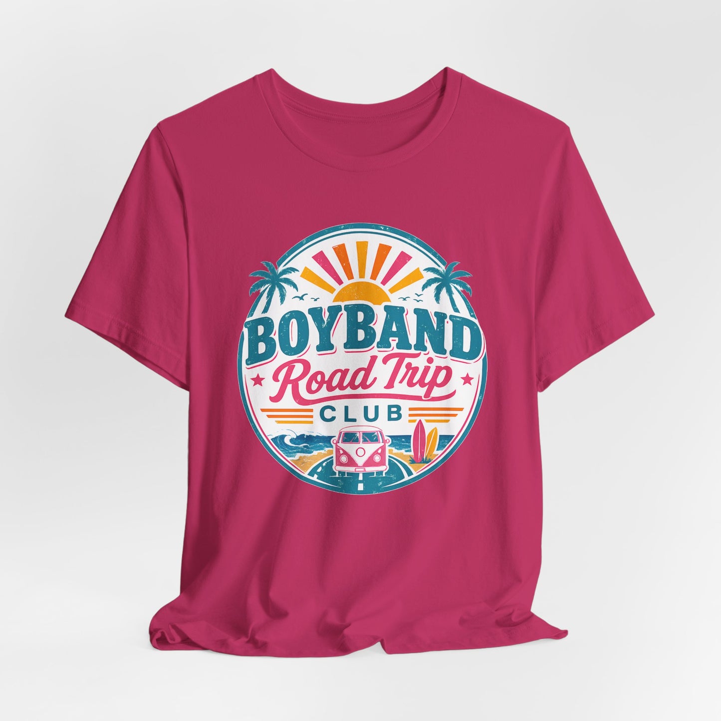 Boyband Road Trip Club T-Shirt — Retro Fan Tee