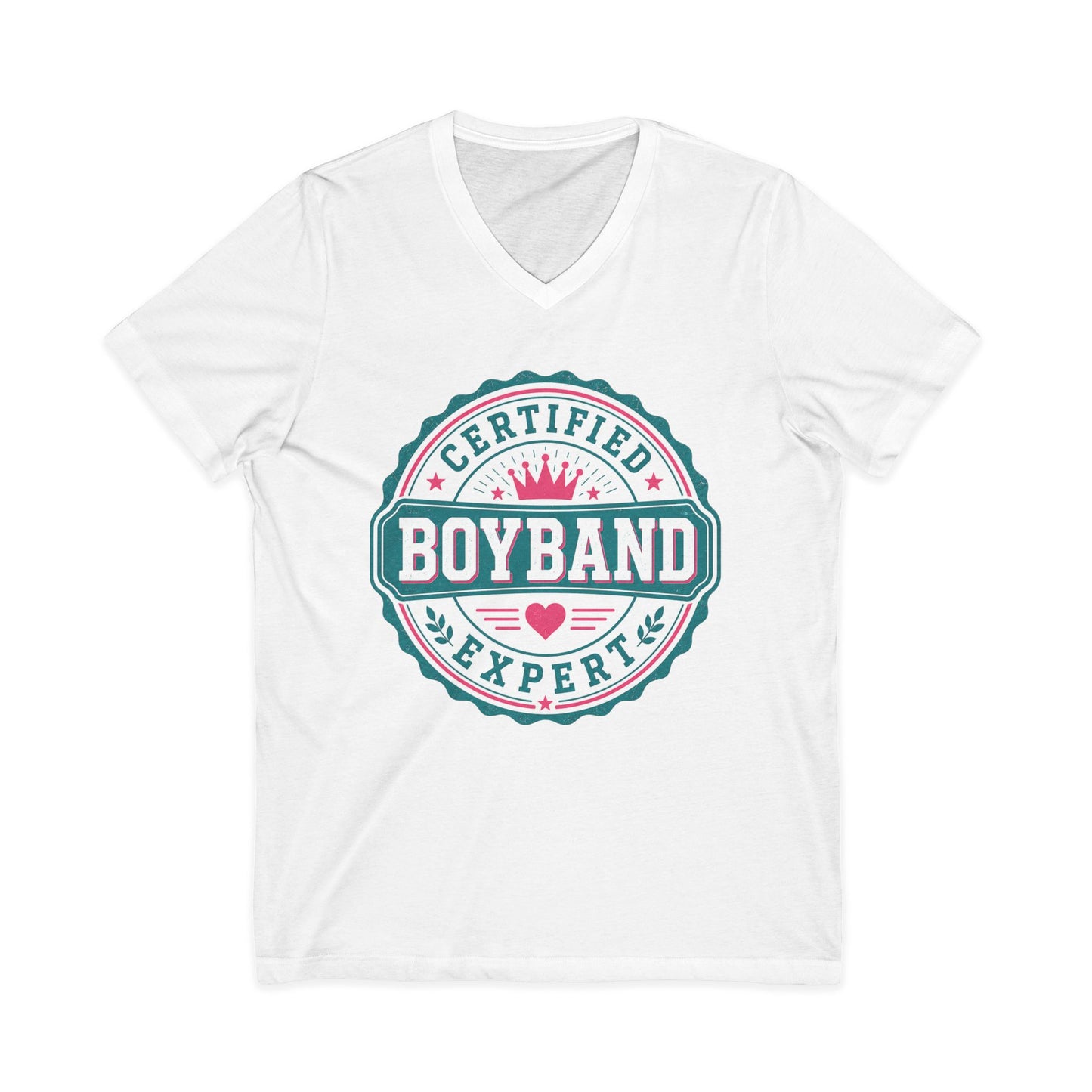 Certified Boyband Expert V-Neck Tee