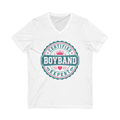 Certified Boyband Expert V-Neck Tee