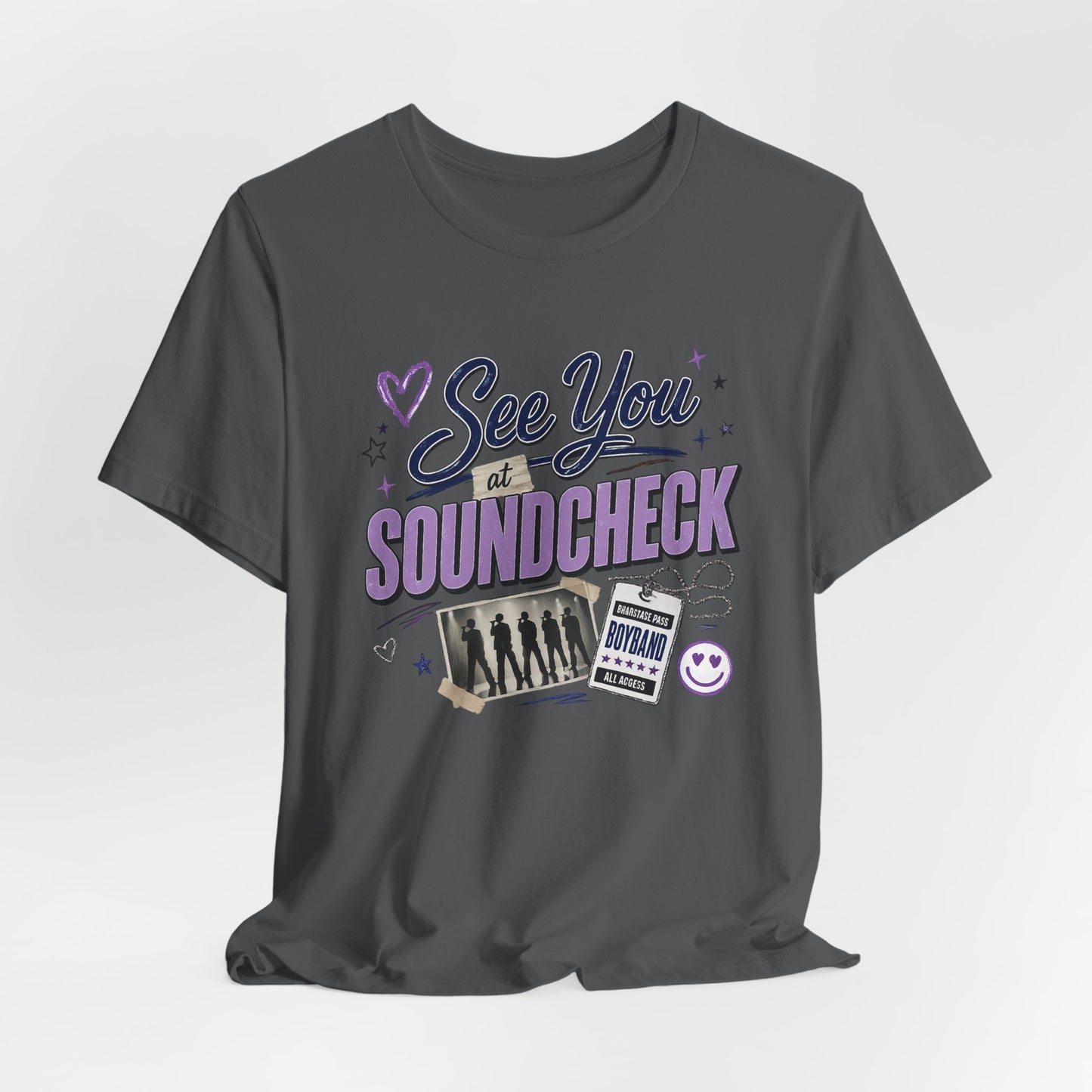 Boyband 'See You at Soundcheck' T-Shirt