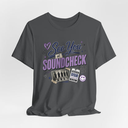 Boyband 'See You at Soundcheck' T-Shirt