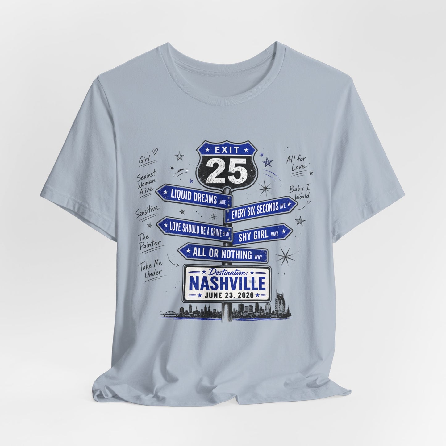 Otown 25th Anniversary Nashville Travel Tee