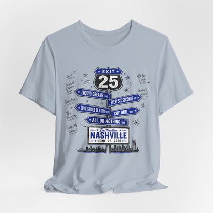Otown 25th Anniversary Nashville Travel Tee