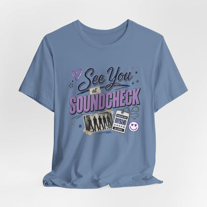 Boyband 'See You at Soundcheck' T-Shirt