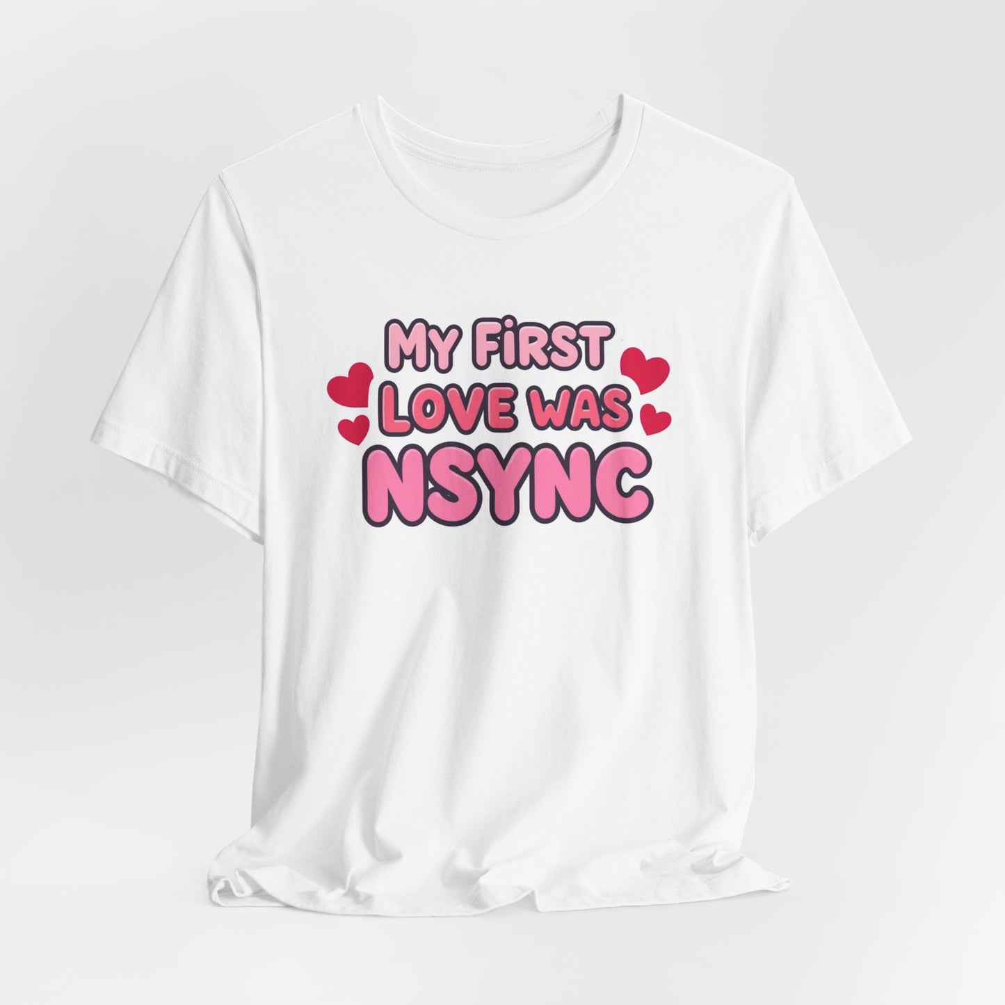 Valentine's 'My First Love Was ' Boyband T-Shirt
