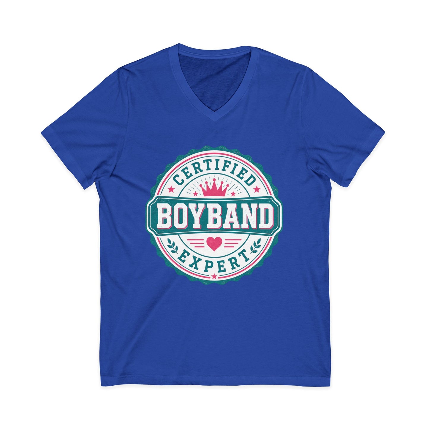 Certified Boyband Expert V-Neck Tee