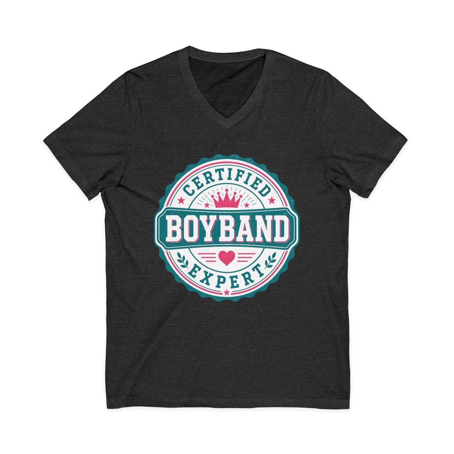 Certified Boyband Expert V-Neck Tee