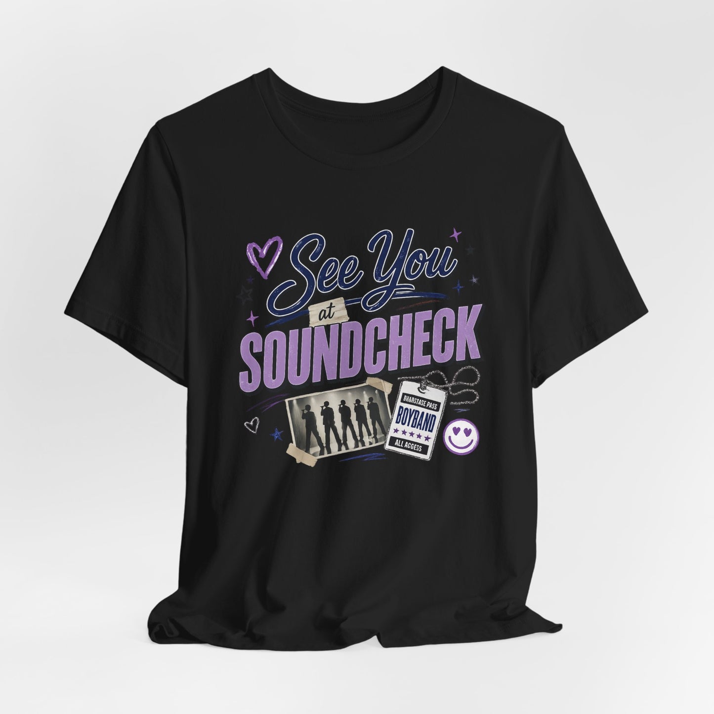 Boyband 'See You at Soundcheck' T-Shirt