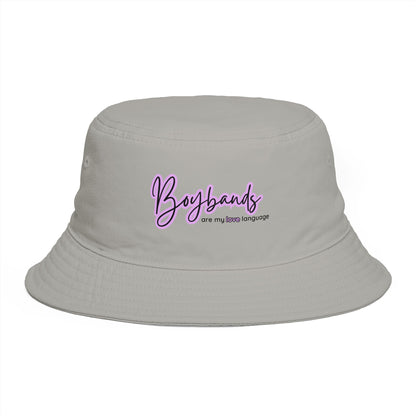 Boybands are my love language Bucket Hat