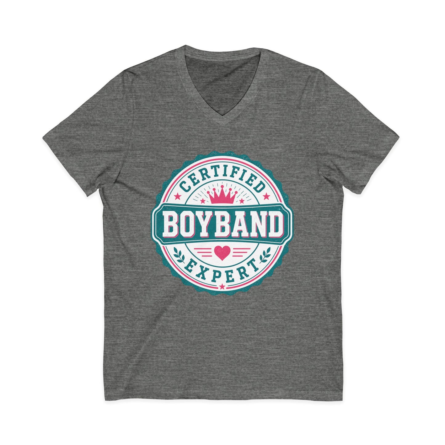 Certified Boyband Expert V-Neck Tee