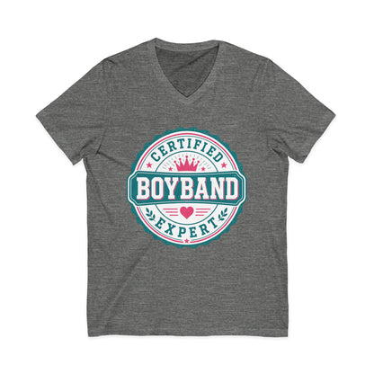 Certified Boyband Expert V-Neck Tee
