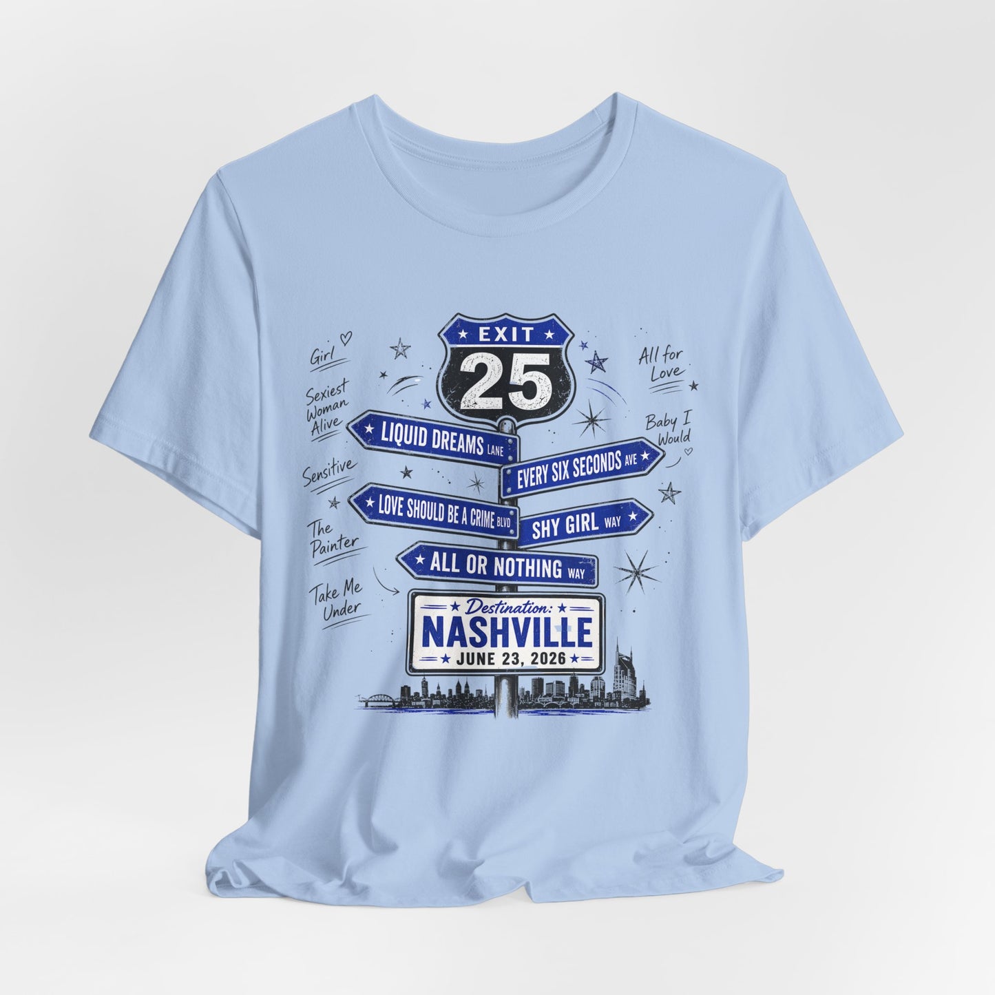 Otown 25th Anniversary Nashville Travel Tee