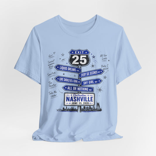 Otown 25th Anniversary Nashville Travel Tee