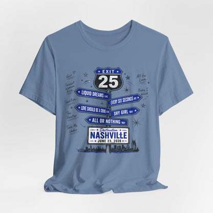 Otown 25th Anniversary Nashville Travel Tee