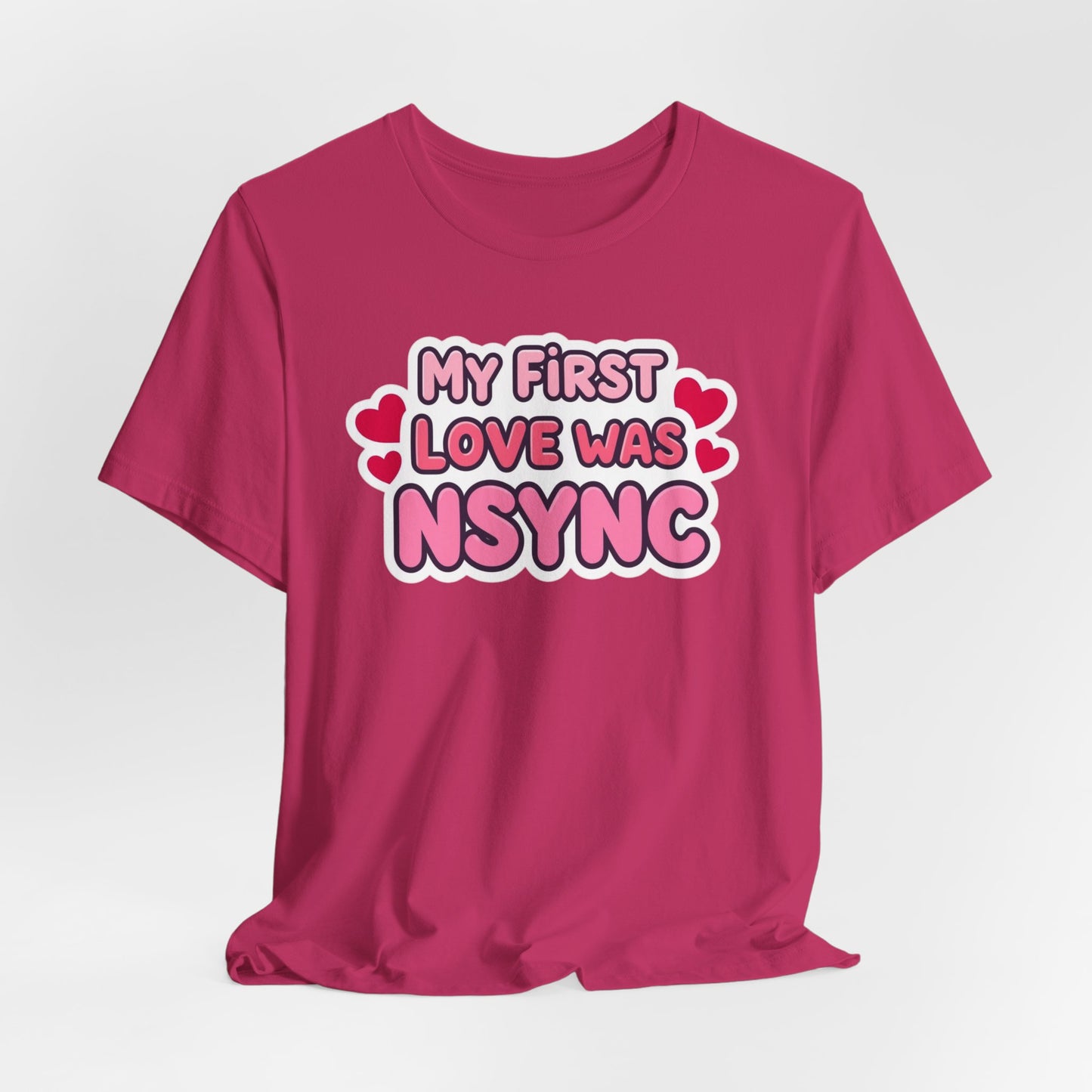 Valentine's 'My First Love Was ' Boyband T-Shirt