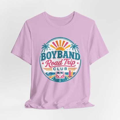 Boyband Road Trip Club T-Shirt — Retro Fan Tee
