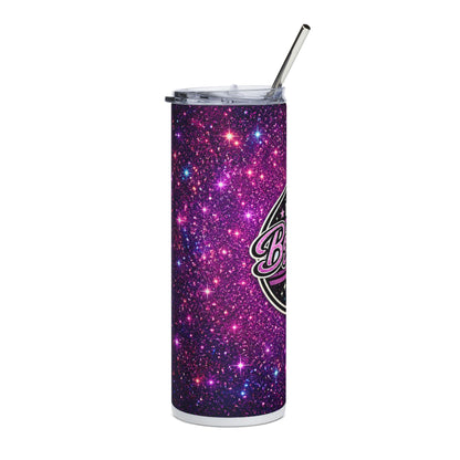 20oz Stainless Tumbler — "In My Boyband Era" Pink Galaxy Travel Cup