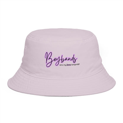 Boybands are my love language Bucket Hat