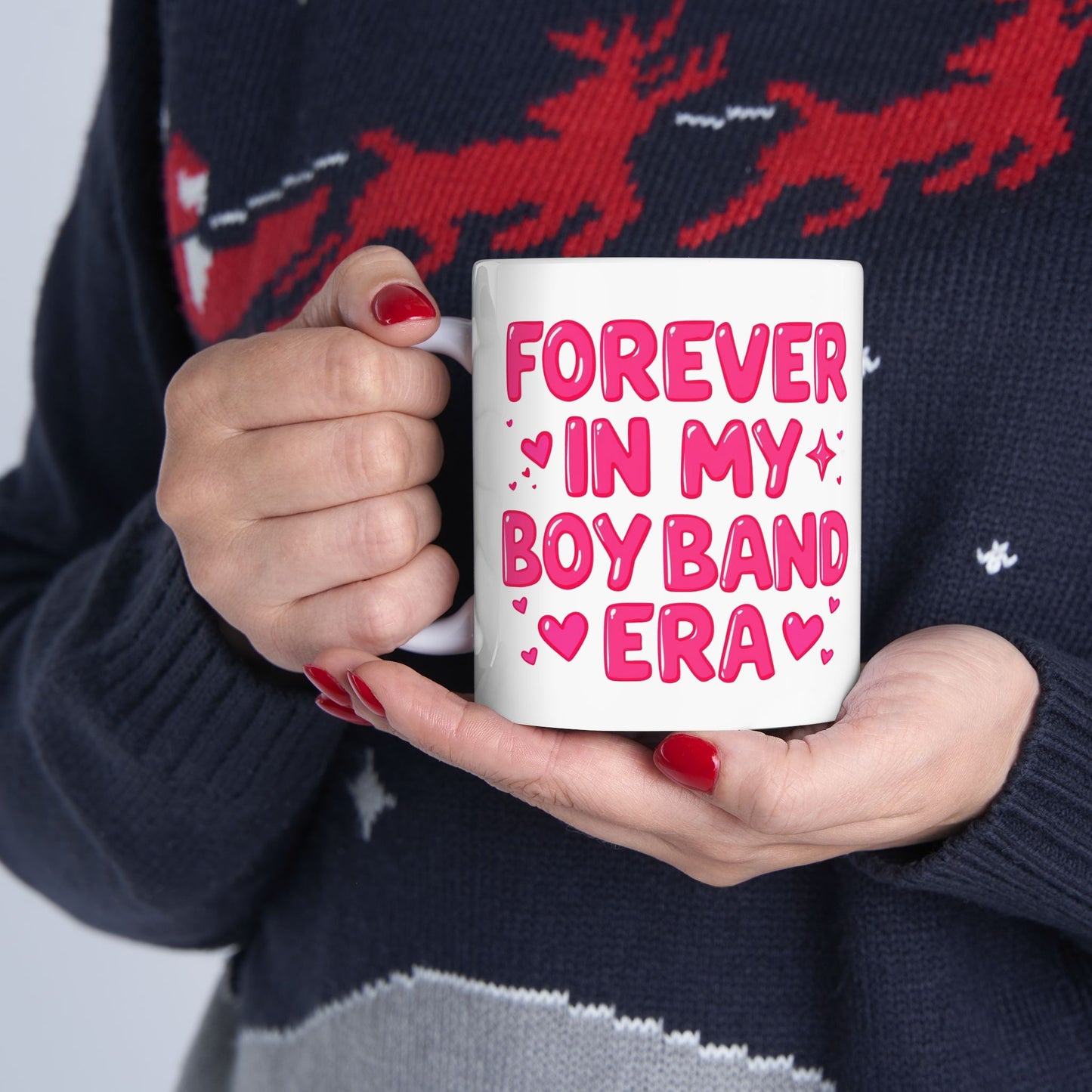 Forever in My Boyband Era Ceramic Mug — Valentine's Day 11oz & 15oz
