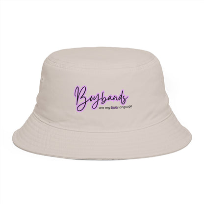 Boybands are my love language Bucket Hat