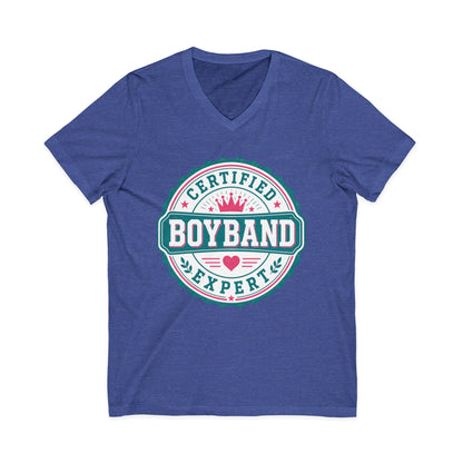 Certified Boyband Expert V-Neck Tee