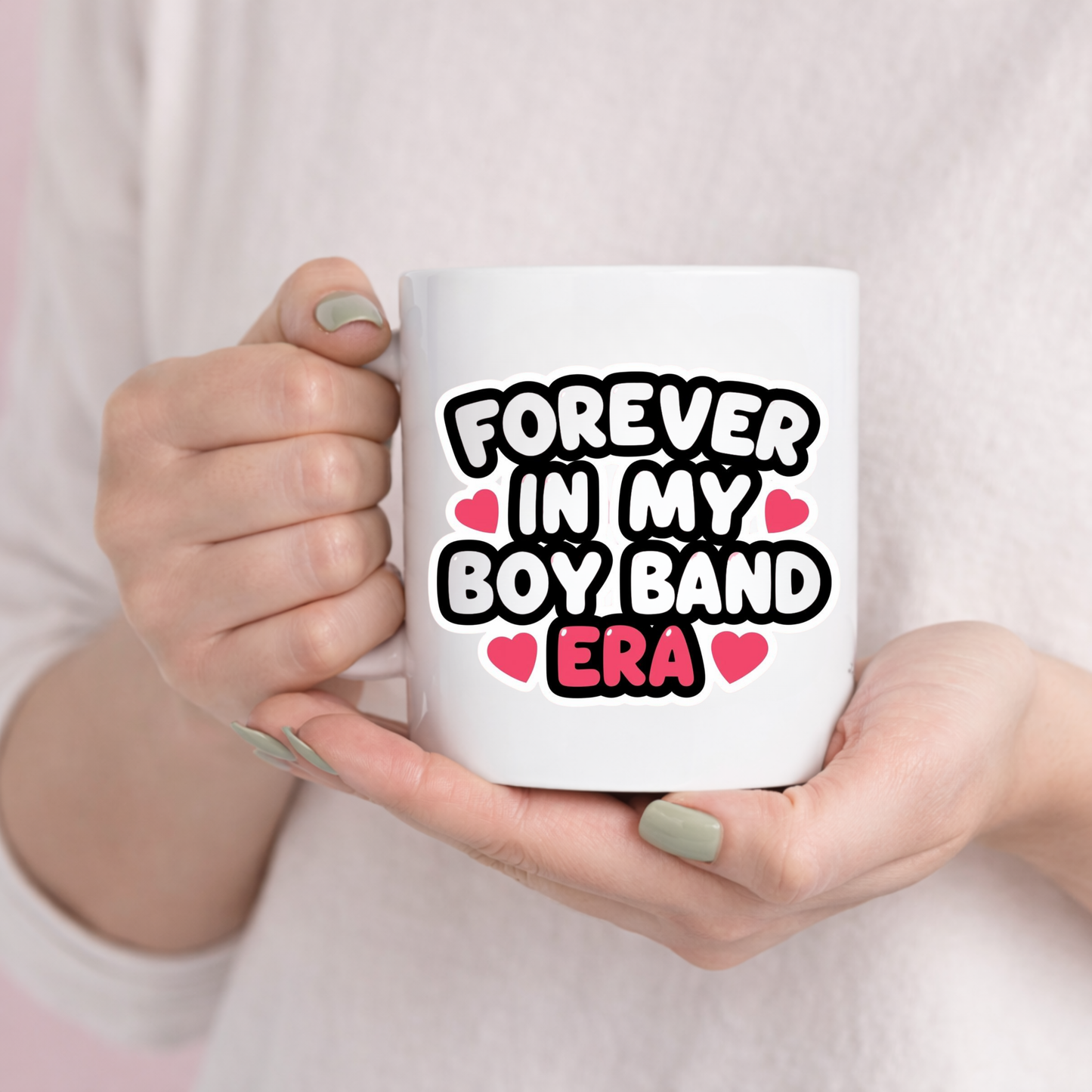 Forever in My Boyband Era Ceramic Mug V2 — Valentine's Day 11oz & 15oz
