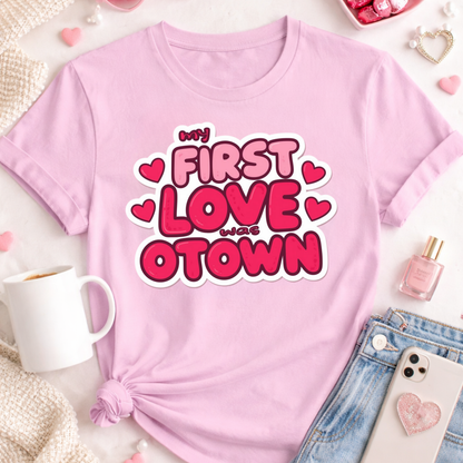 Valentine's 'My First Love Was Otown' Boyband T-Shirt