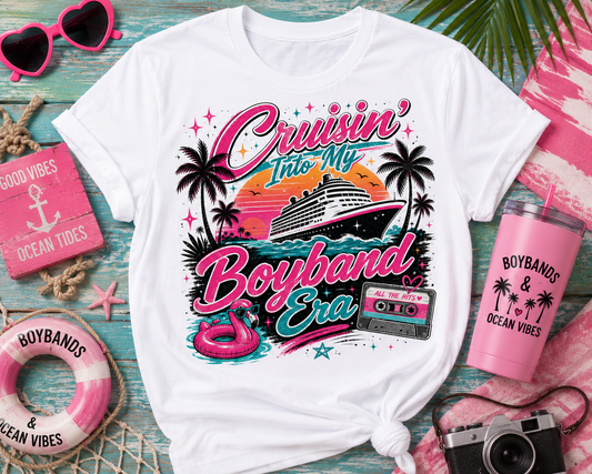 Cruisin' Into My Boyband Era T-Shirt