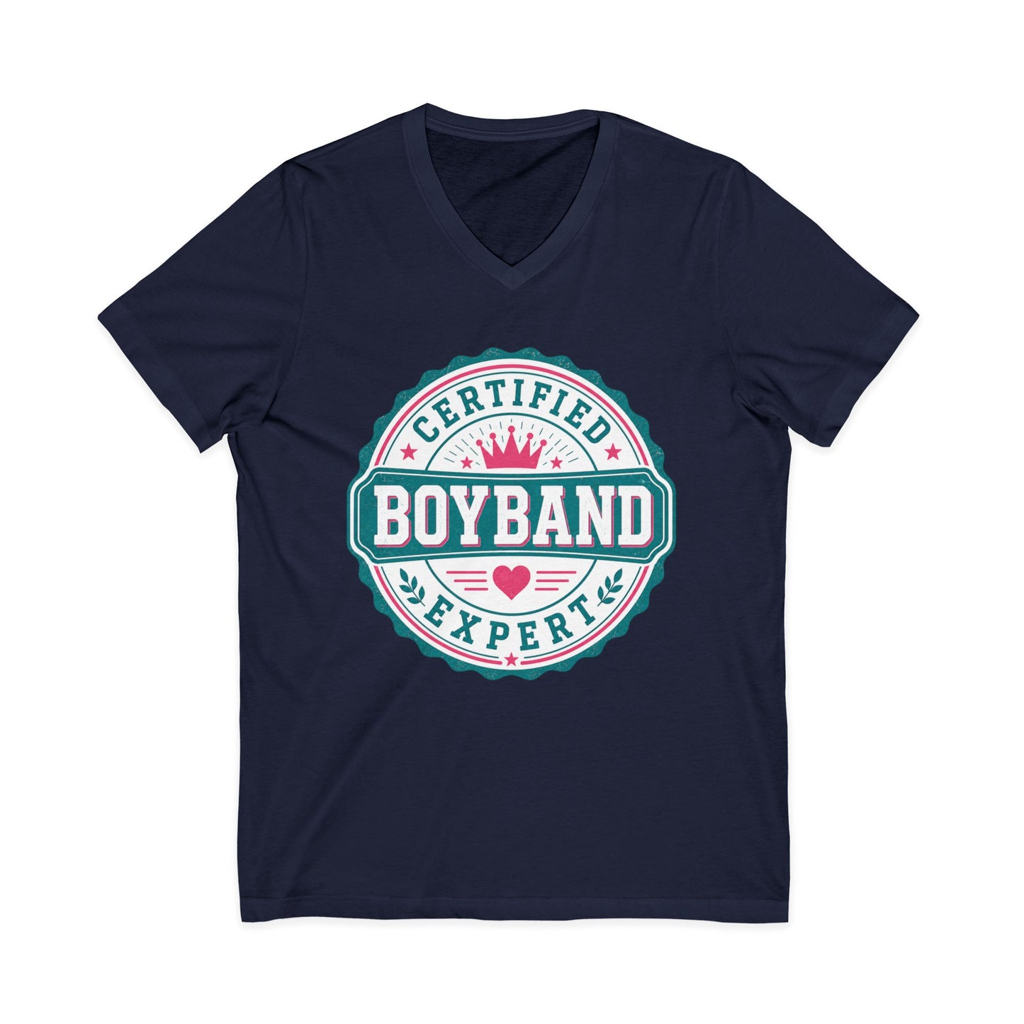 Certified Boyband Expert V-Neck Tee