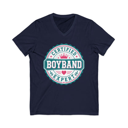 Certified Boyband Expert V-Neck Tee