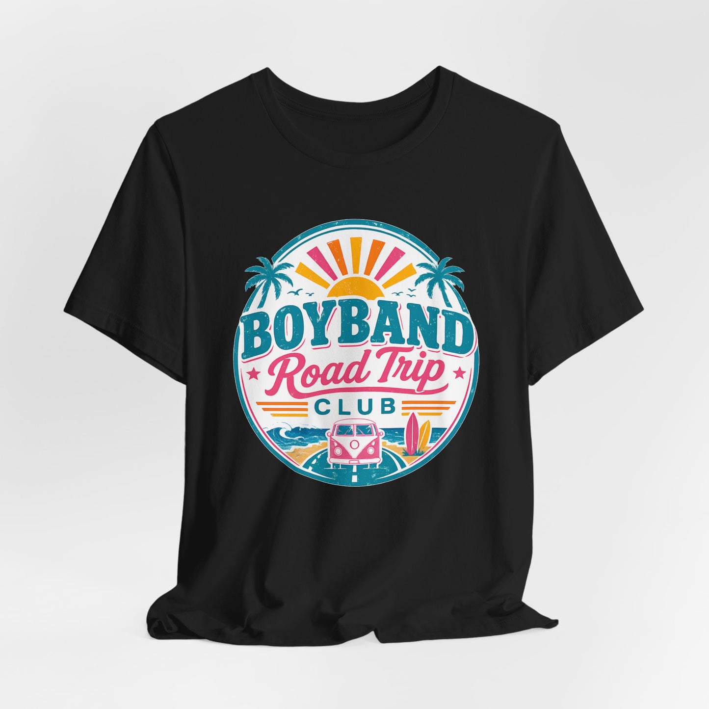 Boyband Road Trip Club T-Shirt — Retro Fan Tee