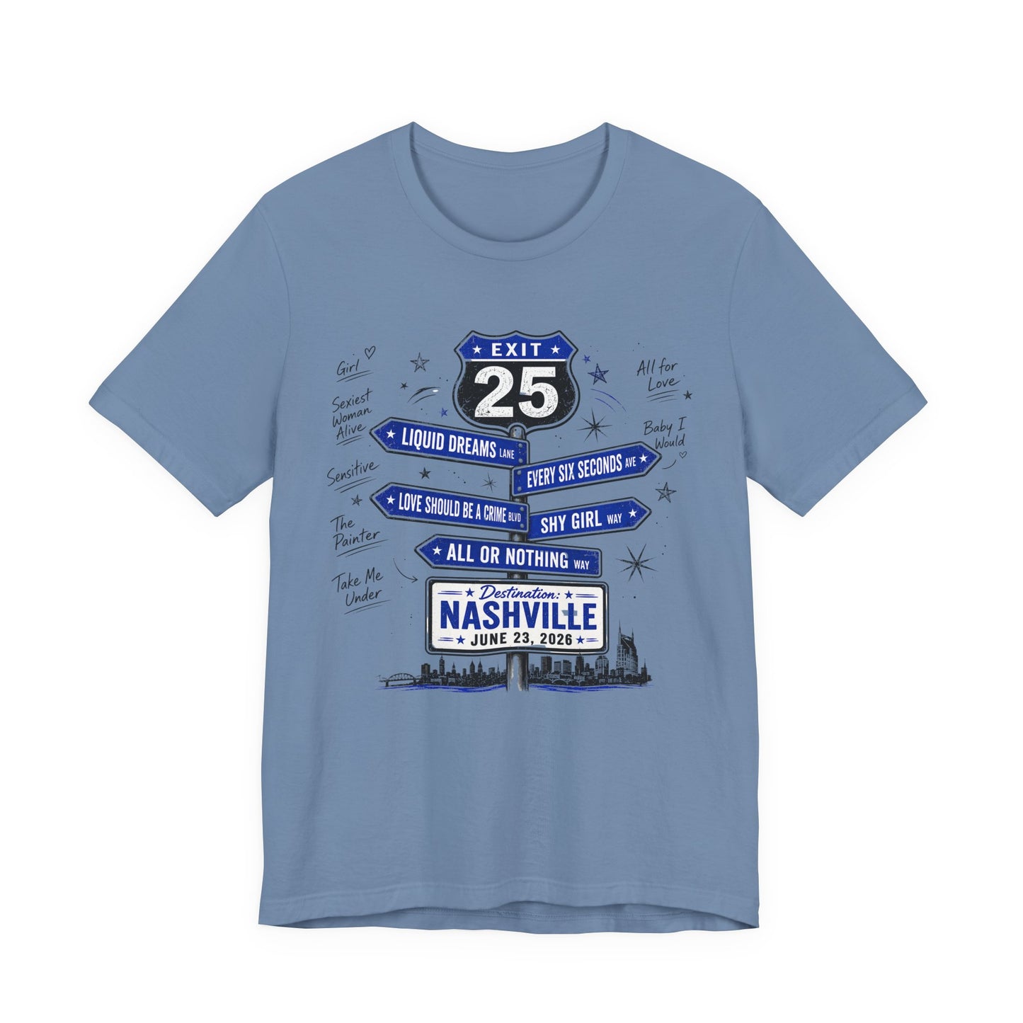 Otown 25th Anniversary Nashville Travel Tee
