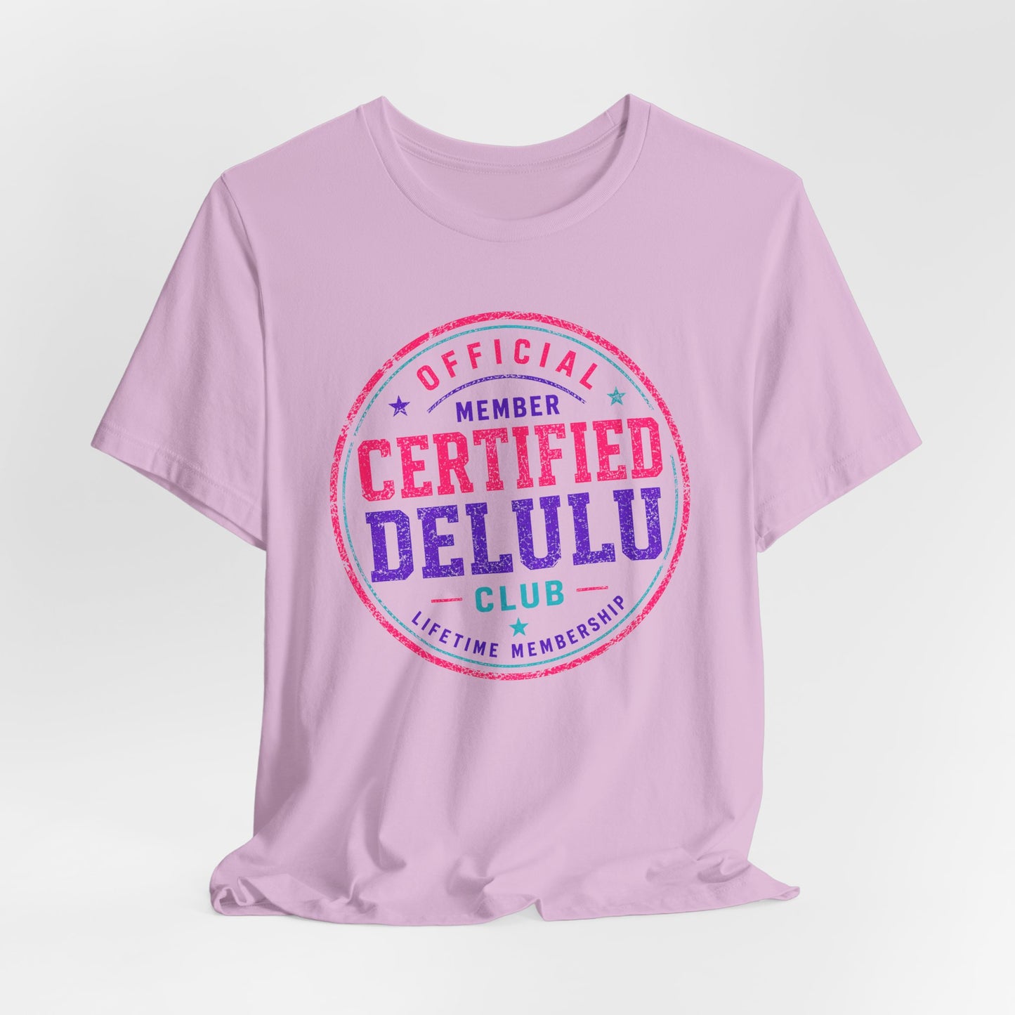 Certified Delulu Official Member Club T-Shirt