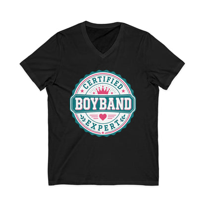 Certified Boyband Expert V-Neck Tee