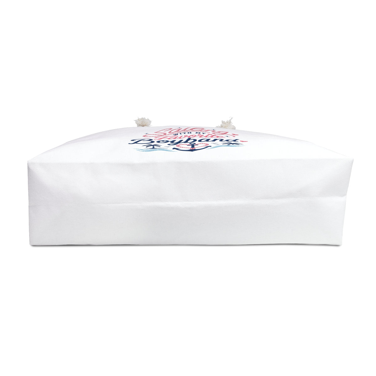 Weekender Bag — "Sailing With My Favorite Boyband" Nautical Travel Tote