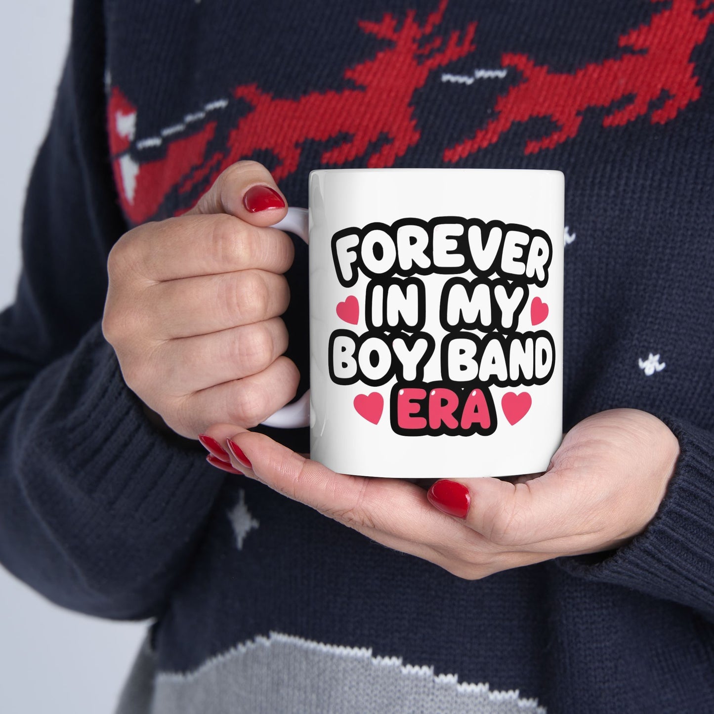 Forever in My Boyband Era Ceramic Mug V2 — Valentine's Day 11oz & 15oz