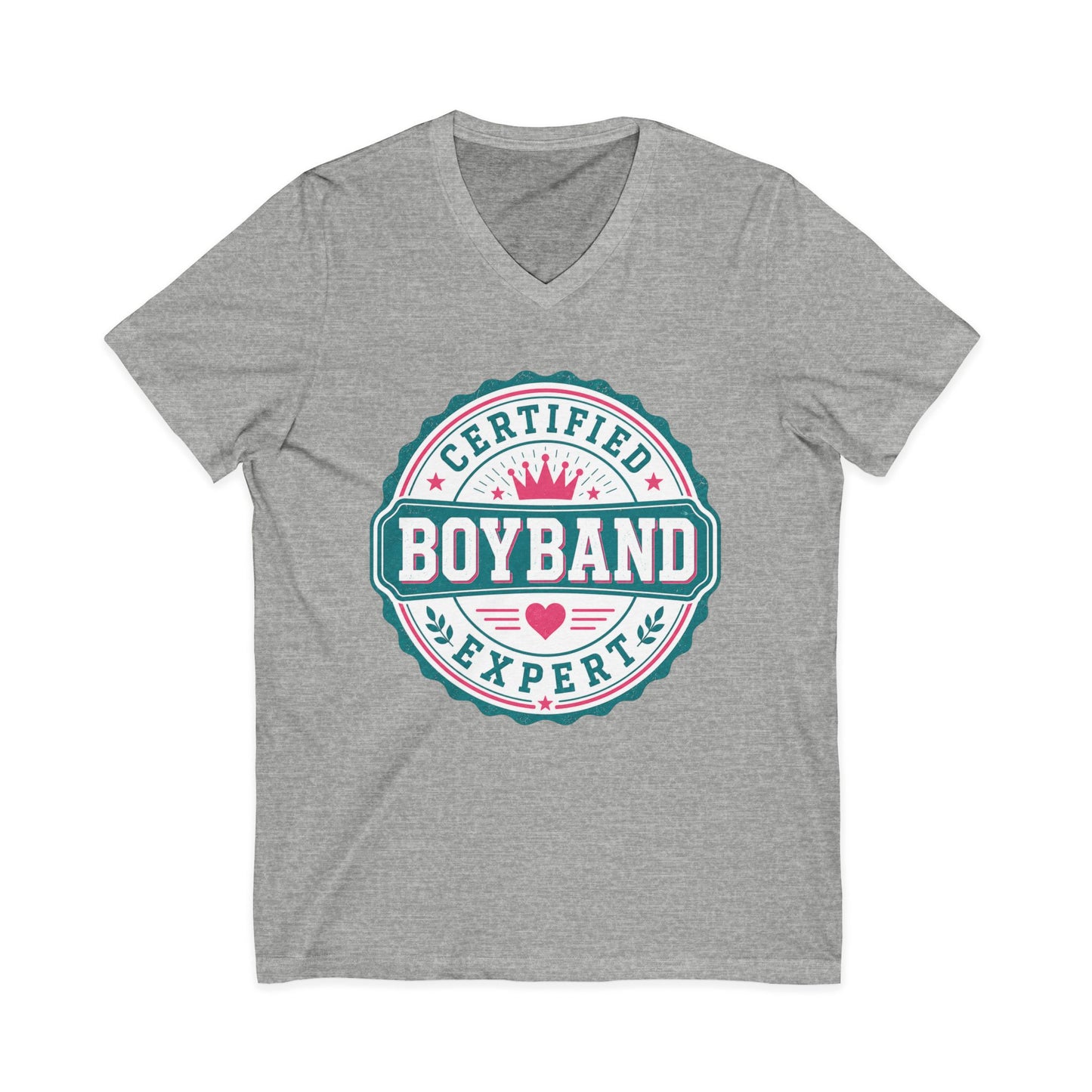 Certified Boyband Expert V-Neck Tee