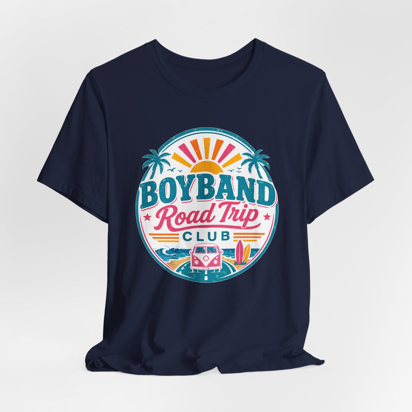 Boyband Road Trip Club T-Shirt — Retro Fan Tee