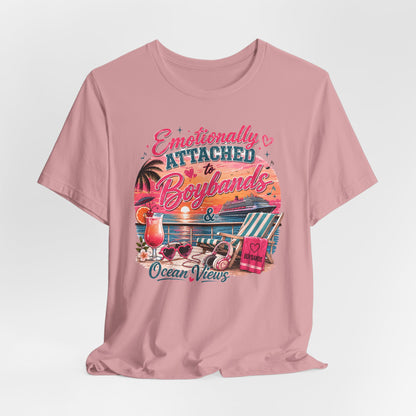 Boyband & Ocean Views Cruise T-Shirt — Emotionally Attached Fan Tee