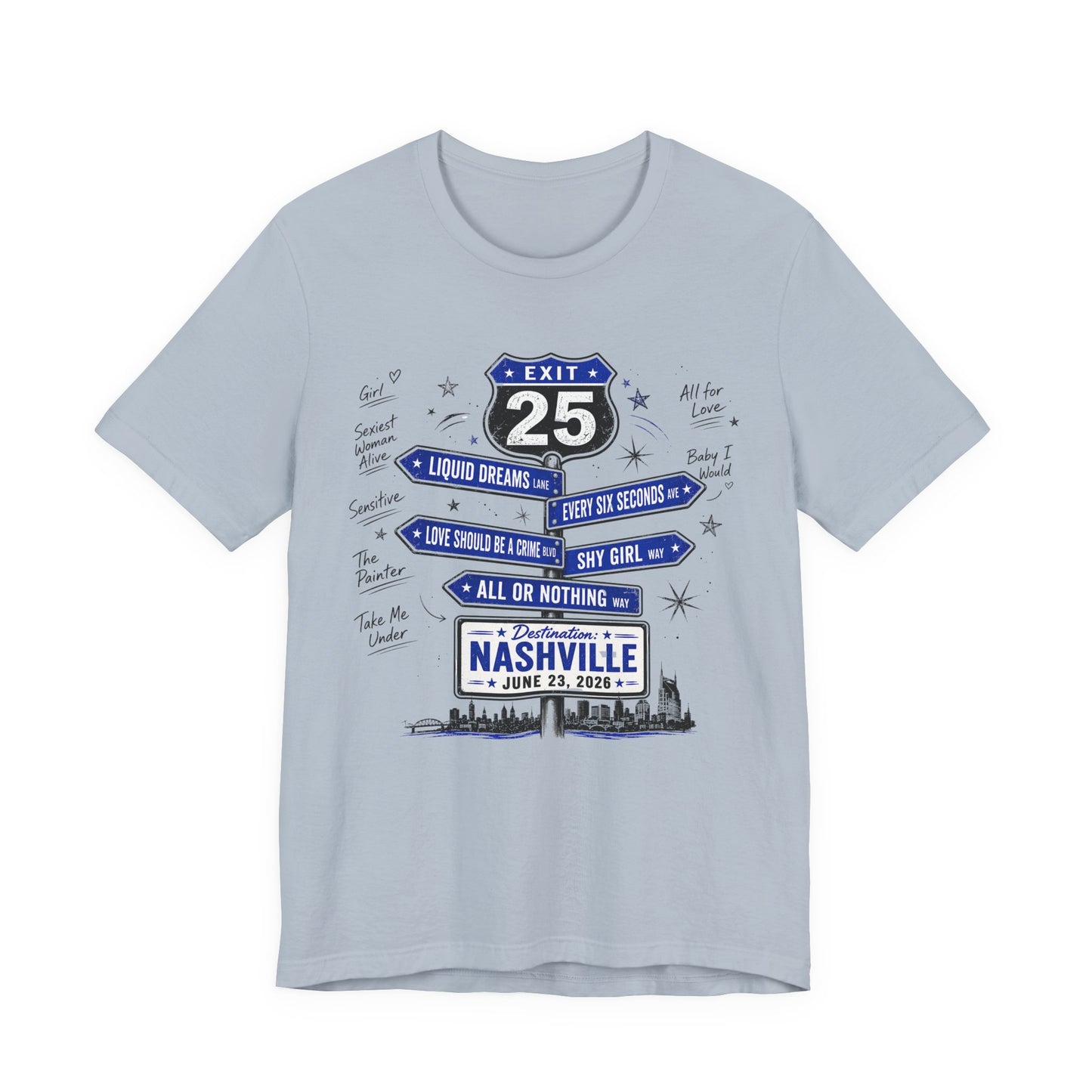 Otown 25th Anniversary Nashville Travel Tee
