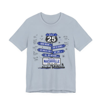 Otown 25th Anniversary Nashville Travel Tee