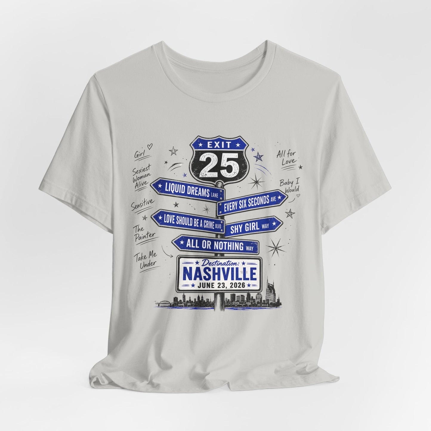 Otown 25th Anniversary Nashville Travel Tee